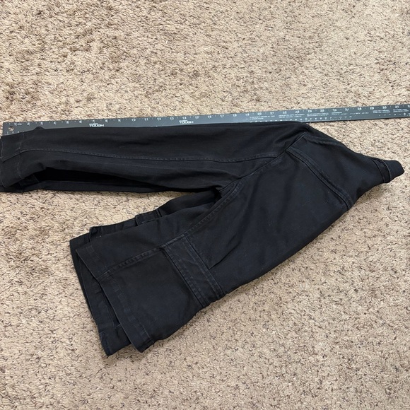 Lauren Jeans Co. Ralph Lauren Women's Black Denim Field Utility Jacket Size M - Picture 10 of 10